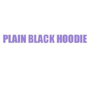 PlainBlack Hoodie